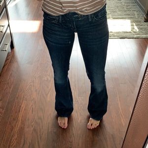 Low rise Silver jeans